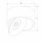 Накладной светильник Elektrostandard Glide a059330
