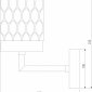 Бра Eurosvet Calle 60127/1 хром