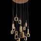 Подвесная люстра Theona LE7701/19 Gold