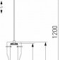 Подвесной светильник Eurosvet Swan 50253/1 LED черный