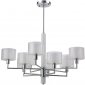 Подвесная люстра Crystal Lux Maestro SP-PL5+5 Chrome