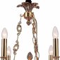 Подвесная люстра Lucia Tucci Firenze 1781.6.2 Antique Gold
