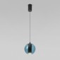 Подвесной светодиодный светильник Eurosvet Cobble 50258/1 LED бирюзовый