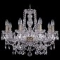 Подвесная люстра Bohemia Ivele Crystal 1411/8/195/Pa