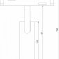 Светильник на штанге Elektrostandard Slim Magnetic a063529