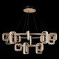 Подвесная люстра Theona LE7701/10+5 Grey/Gold