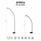 Торшер Mantra Africa 9417