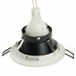 Светильник встраиваемый Feron DL3113 потолочный MR16 G5.3 белый + черный 51365