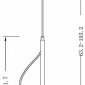 Подвесной светильник Freya Elori FR4004PL-01WB