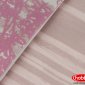 Розовое постельное белье «ELSA» из сатина, евро