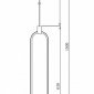 Подвесной светодиодный светильник Maytoni Chain MOD017PL-L13N
