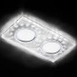 Встраиваемый светодиодный светильник Ambrella light Led S234/2 W/CH/WH