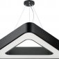 Подвесной светодиодный светильник Geometria ЭРА Delta SPO-153-B-40K-030 30Вт 4000К черный Б0050579