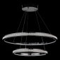 Подвесная люстра Aida LE7707/800-2K Black Chrome