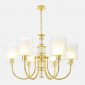 Подвесная люстра Crystal Lux ELENA SP6 GOLD