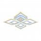 Потолочная светодиодная люстра Profit Light 8464/4С WHT
