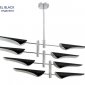 Подвесная люстра Crystal Lux Rafael SP8 Chrome