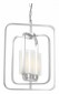 Подвесная люстра Lumina Deco Indivia LDP 1238-2 CHR