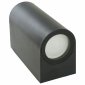 Светильник садово-парковый Feron.ONE DH015-P, на стену, 2*GU10 220-240V, черный пластик 51545