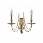 Бра Crystal Lux Victoria AP2 Gold/Amber