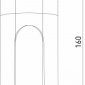 Накладной светильник Elektrostandard Apex 25113/LED 7W 3000K белый