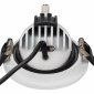 Встраиваемый светильник Arlight Ltd-Explorer LTD-EXPLORER-R100-12W Warm3000 (WH, 38 deg)
