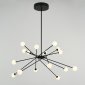 Подвесная люстра MD19001025 MD19001025-16A black