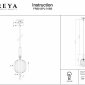 Подвесной светильник Freya Zelma FR8012PL-01BS