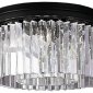Потолочная люстра DeLight Collection 1920s Odeon KR0387C-6B/P black/clear