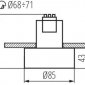 Точечные светильники Kanlux MINI RITI GU10 B/W 27577