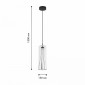 Подвесной светильник Favourite Striata 4627-1P
