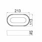 Настенный светильник уличный Oasis Light W3491S-3K