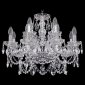 Подвесная люстра Bohemia Ivele Crystal 1411/8+4/195/Ni