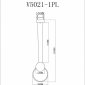 Подвесной светодиодный светильник Moderli Store V5021-1PL