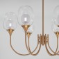 Потолочная люстра Eurosvet Spritz 70217/6 латунь