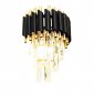 Настенный светильник Lumina Deco Funneli LDW 6003-2 BK+F.GD