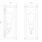 Настенный светильник Covali WL-38004