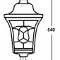 Наземный фонарь Oasis_Light VENECIA 2L 91804L Bl