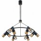 Подвесная люстра Indigo Doppio 11036/12P Black