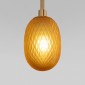 Подвесной светильник Eurosvet Pineapple 50266 дымчатый/прозрачный/янтарный