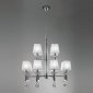 Подвесная люстра Mantra Tiffany Chrome 3850