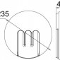 Архитектурная подсветка Oasis Light SIDNEY LED W1871 CB