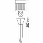 Грунтовый светильник Italline IT4008