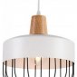 Подвесной светильник IMEX MD.0913-1-P WH+BK