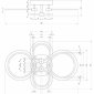 Потолочная люстра Escada 10224 10224/4LED 56W