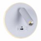 Настенный светодиодный светильник Reluce 86203-9.2-001KT LED12W+USB WT