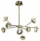 Подвесная светодиодная люстра Escada 10252/8LED Brass