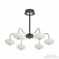 Потолочная люстра Arte Milano Neapol-73908 273908/6 BK/GD