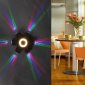 Архитектурная подсветка Reluce 08231-9.2-007U LED4W+6*3W RGB BK