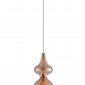 Подвесной светильник Crystal Lux Iris SP1 A Amber